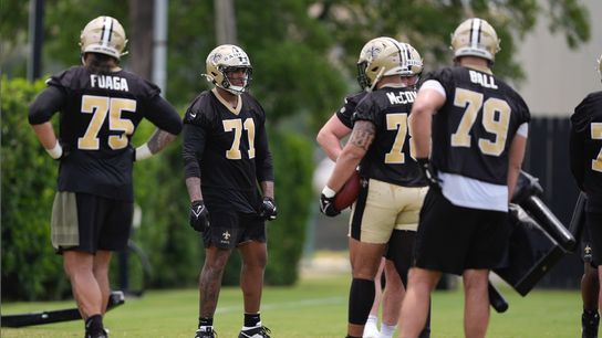 Saints Top-21 Rankings: How high can Taliese Fuaga and Kelvin Banks rise by 2026?. Photo by (AP Photo/Gerald Herbert)